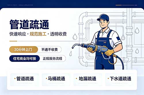 宣汉管道疏通