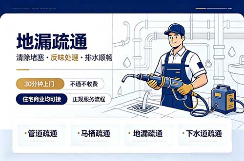 宣汉地漏疏通