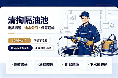宣汉清掏隔油池